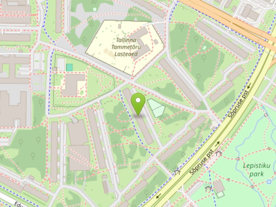 Kaart: Sõpruse pst 214, Tallinn